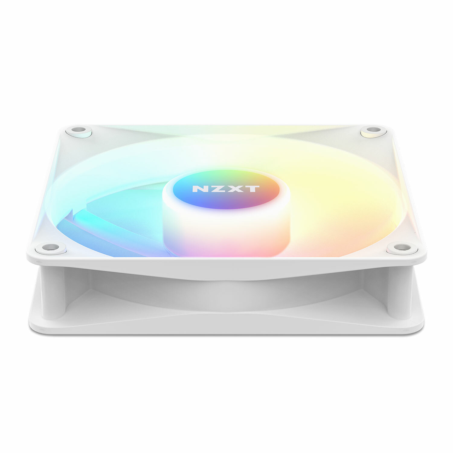 NZXT F120 RGB DUO 120mm White Fan (Controller required not included) |  Falcon Computers