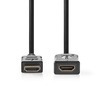 NEDIS HDMI™ Male to HDMI™ Female Extension Lead - 4K@30Hz  - 10.2 Gbps - 3.00 m - Black Image