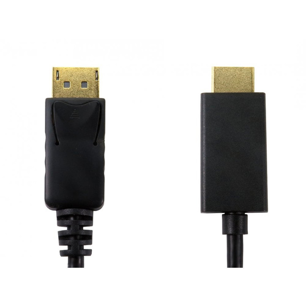 Generic 1m DisplayPort (M) to HDMI (M) Display Cable - 4K 60Hz