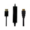 Generic 3m DisplayPort (M) to HDMI (M) Display Cable - 4K 60Hz Image