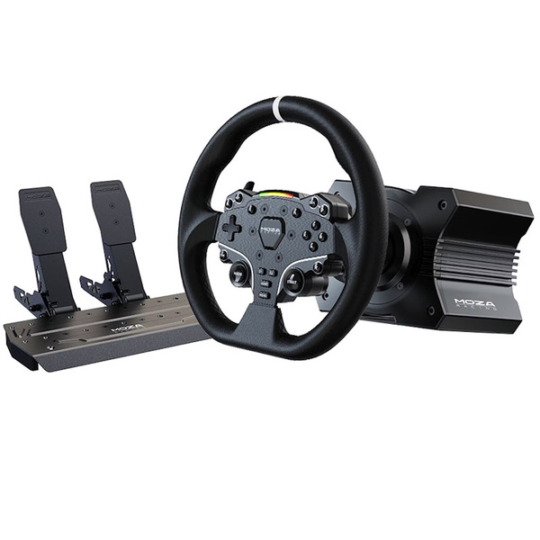MOZA Racing R5 Racing Simulator (R5 wheelbase with ES Wheel and SR-P Lite Pedal Set) - BLACK FRIDAY SPECIAL OFFER