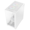 VIDA Vetro White ARGB Gaming Case w/ Glass Front & Side, ATX, 3x ARGB Fans, 6-Port PWM ARGB Fan Hub Image