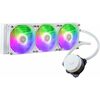 Coolermaster Cooler Master MasterLiquid 360L (WHITE) Core ARGB CPU Liquid Cooler, LGA 1700 / AM5, White Image