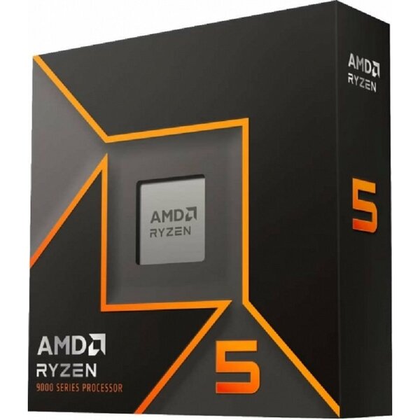 AMD Ryzen 5 9600X  6 Core AM5, 12 Threads,  No Cooler