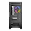 ANTEC CX500M (Black) Micro Tower Gaming Case, Tempered Glass, 3x RGB Fans Image
