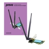 Prevo 1200mbps AC1200 PCI-Express Dual Band Wireless AC Adapter with Detachable Antennas Image