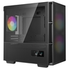 Deepcool CH360 Digital Gaming Case (Black) Mid Tower with Tempered Glass Side Window Panel, USB 3.0/USB-C Ports, Image