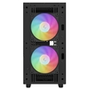 Deepcool CH360 Digital Gaming Case (Black) Mid Tower with Tempered Glass Side Window Panel, USB 3.0/USB-C Ports, Image