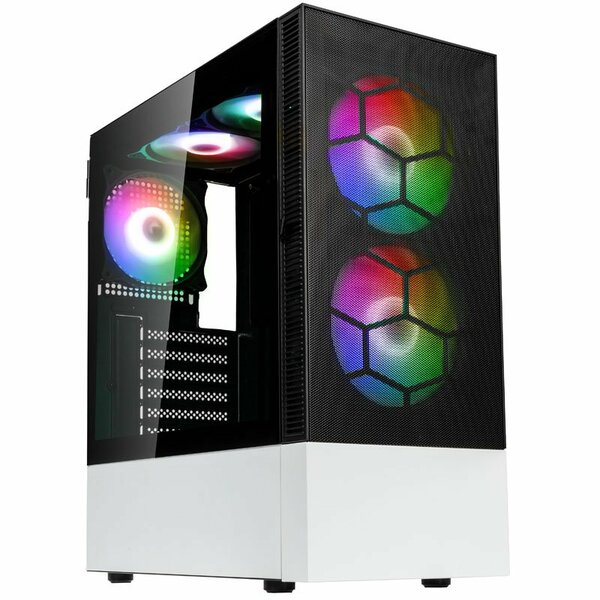 Kolink Observatory MX Mesh (BLACK/WHITE) ARGB Midi Tower Case