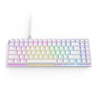 NZXT Function 2 MiniTKL Wired Keyboard - Optical Switch - White