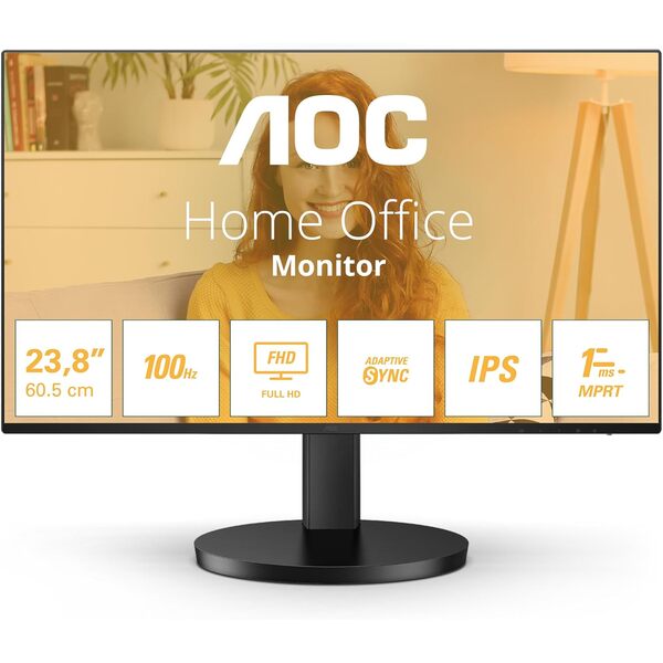 Aoc 24`` 1920x1080 VA 120Hz 1ms Widescreen LED Multimedia Monitor with Speakers -  Black - SPECIAL OFFER - MUST END SOON