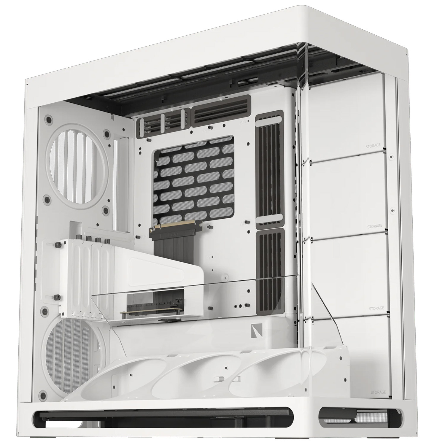 HAVN HS420 VGPU Premium Mid Tower Case - White | Falcon