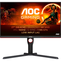 AOC U27G3X 27`` 4K Gaming Monitor - IPS, 400 nits, 160Hz, 1ms, HDMI, DP - LIMITED TIME SPECIAL OFFER