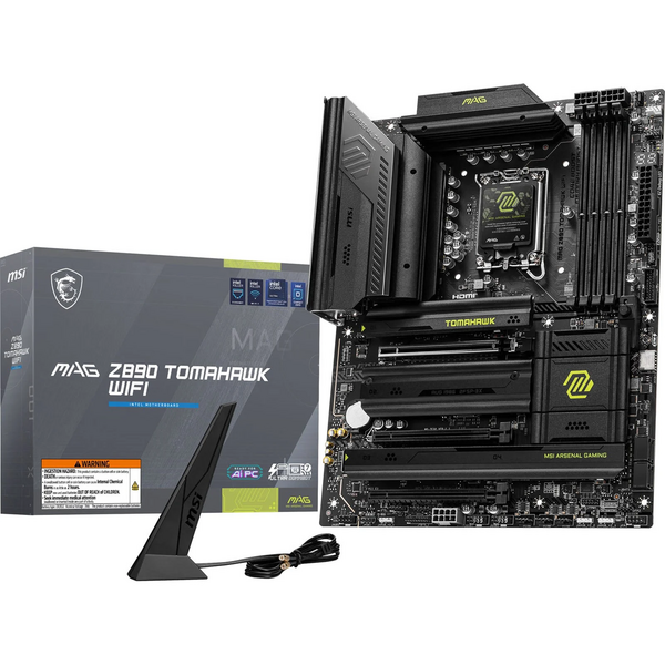 MSI 1851 MAG Z890 TOMAHAWK WIFI ATX Motherboard for Intel LGA1851 CPUs