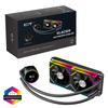 CIT Pro Glacier (Black) 240mm LCD ARGB AIO Liquid Cooler Image
