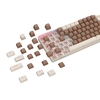 ROYALAXE R87 (BROWN) Hot Swappable Mechanical Keyboard, 80% TKL Design, 89 Keys, 2.4GHz, Bluetooth 5.0 or Wired Connection, TTC Golden-Pink Switches Image