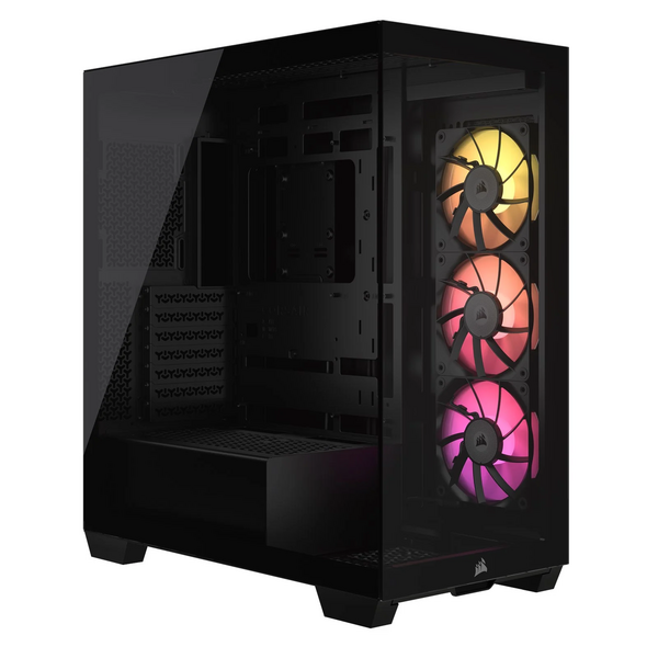 Corsair iCUE LINK 3500X IQUE LINK RGB Mid-Tower PC Case - Black