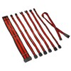 Kolink Core Pro Braided Cable Extension Kit 12VHWPR Type 1 - Jet Black/Racing Red Image