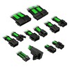 Kolink Core Pro Braided Cable Extension Kit 12VHWPR Type 2 - Venom Green Image