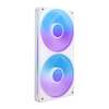 NZXT F240 RGB Core 240mm Uni-body Fan - White Image