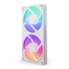 NZXT F240 RGB Core 240mm Uni-body Fan - White Image