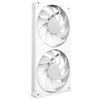 NZXT F280 RGB Core 280mm Uni-body Fan - White Image