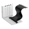 Corsair White Vertical GPU Bracket with PCI-E 4.0 Riser Cable, Compatible 6500X . 6500D cases only Image