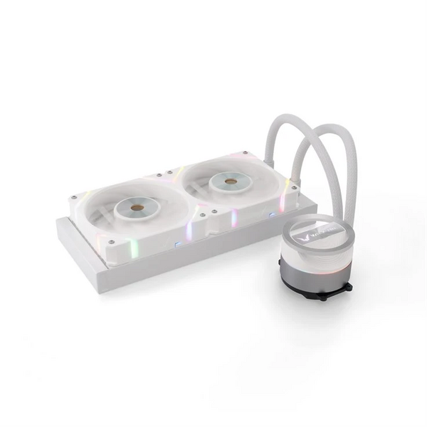 Valkyrie DRAGONFANG 240MM WHITE AIO LIQUID COOLER - BLACK FRIDAY SPECIAL OFFER