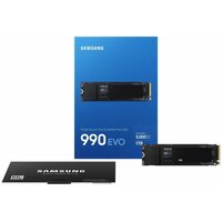 Samsung 990 Evo PLUS 1TB PCIe 4.0 / 5.0 Hybrid NVMe SSD M.2 2280 - Read 7150MB/s, Write 6300MB/s
