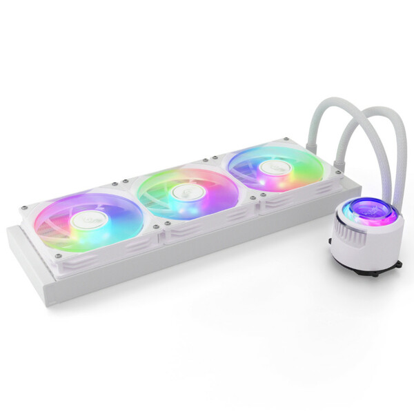Valkyrie Jarn 360 ARGB White Intel/AMD CPU All in one Liquid Cooler