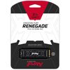 Kingston 2TB Fury Renegade M.2 NVMe SSD, M.2 2280, PCIe4, 3D TLC NAND, R/W 7300/7000 MB/s, 1M/1M IOPS, Aluminium Heatspreader Image