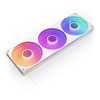 NZXT F360 RGB Core White 360mm PWM Uni-body Fan Unit Image