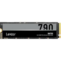 Lexar NM790 1TB M.2 PCIe 4.0 SLC Solid State Drive - NVMe - Grey  PCIe Gen 4x4 NVMe 7400MBs