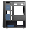 CIT Alpha Black Micro-ATX PC Gaming Case with 1 x ARGB LED Strip and 1 x 120mm  ARGB 4pin PWM Fan Image