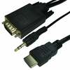 Newlink HDMI (M) to VGA (M) with Audio Cable 1m Image