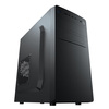 VIDA  Vida Business Black Office Case, Micro ATX, 8cm Fan, High Airflow Side - No PSU Image