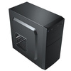 VIDA  Vida Business Black Office Case, Micro ATX, 8cm Fan, High Airflow Side - No PSU Image
