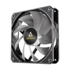ANTEC P12 ARGB PWM 120mm Fan 3 pack - 4-Pin, Black, High-Airflow Cooling, 9-Blade Design with Anti-Vibration Pads Image