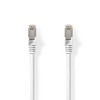 NEDIS 2Mt RJ45 CAT8.1 UTP Network Patch Lead -  LSZH - White Image