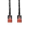 NEDIS RJ45 Male - RJ45 Male - U/UTP - 30.0m Outdoor -CCA - upto 1Gb/ps / 250Mhz - Black Image