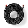 NEDIS RJ45 Male - RJ45 Male - U/UTP - 30.0m Outdoor -CCA - upto 1Gb/ps / 250Mhz - Black Image