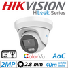 HiLook By Hikvision 2MP HIKVISION HILOOK DOME OUTDOOR COLORVU CAMERA 2.8MM AOC WHITE THC-T229-MS(2.8MM) Image