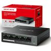 Mercusys 5-Port Gigabit Desktop Switch with 4-Port PoE+, Steel Case Image