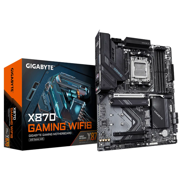 Gigabyte X870 GAMING WIFI6 AM5 DDR5 PCIe 5.0 ATX Motherboard