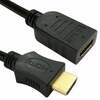 Falcon Value HDMI™ Male to HDMI™ Female, 4K@30Hz   1.00m Extension - Black Image
