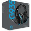 Logitech G935 RGB Wireless Gaming Headset, 7.1 Surround Sound, DTS X 2.0, 50mm Pro-G Drivers, 2.4GHz, Rocker Mic, PC/Mac/PS4/Nintendo Switch - Black Image