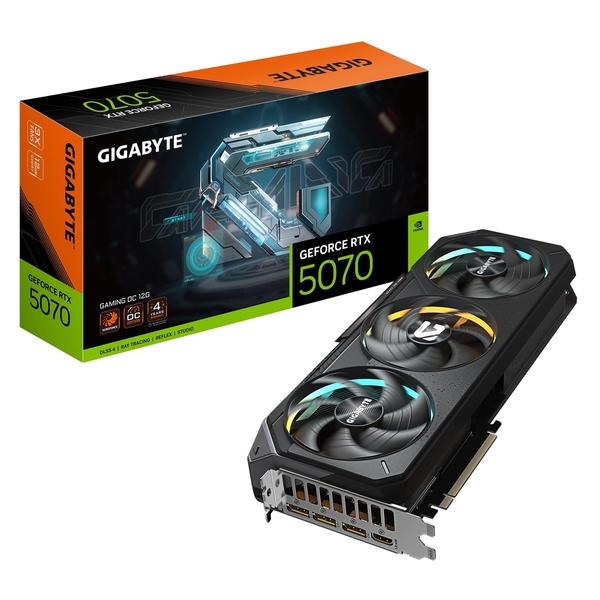Gigabyte NVIDIA GeForce RTX 5070 GAMING OC 12Gb Blackwell Graphics Card