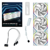 Lian Li UNI SL WIRELESS RGB 120mm Fan Triple Pack - White Image