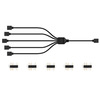 Generic ARGB Splitter Cable 3 Pin 1 to 5 Female LED Image