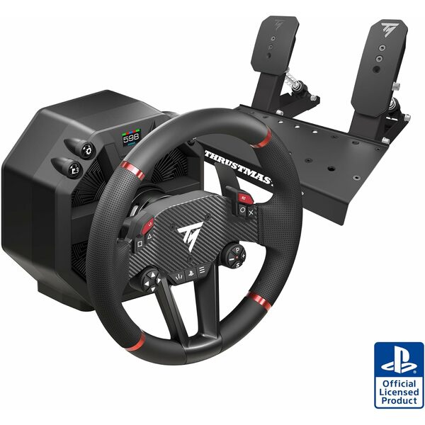 Thrustmaster T598, Direct Axial Drive Force Feedback Racing Wheel for PS5, PS4, PC